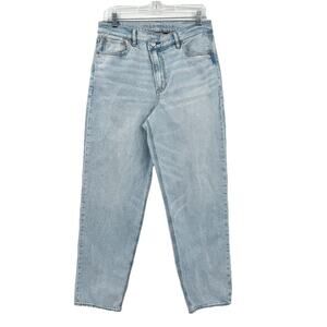 American Eagle Outfitters Light Blue Straight Leg Jeans